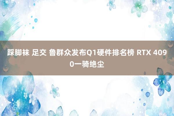 踩脚袜 足交 鲁群众发布Q1硬件排名榜 RTX 4090一骑绝尘